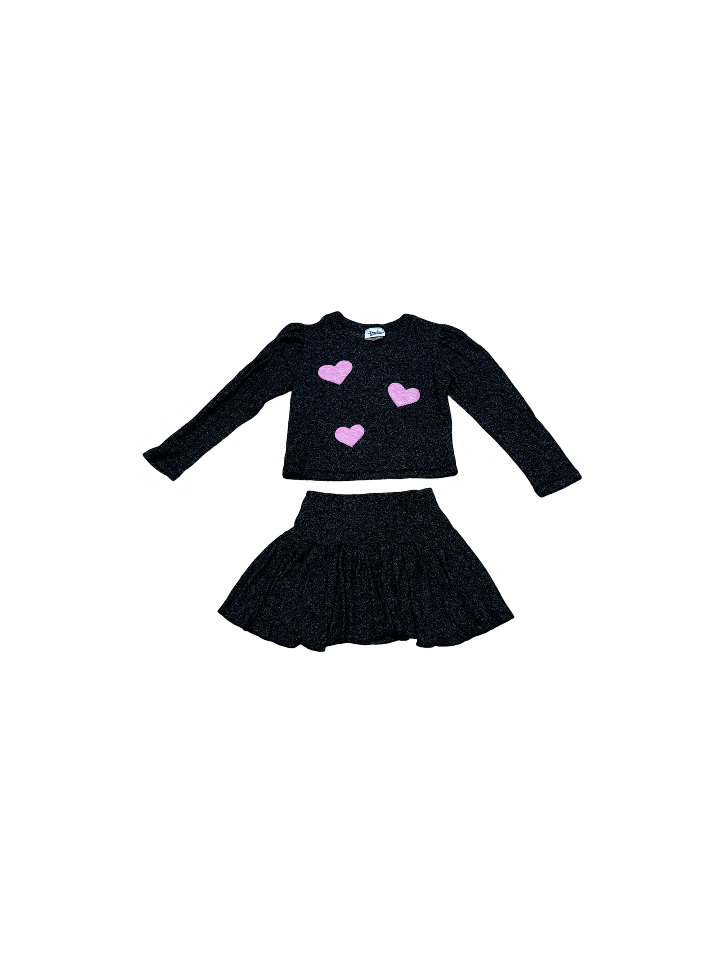 Random Hearts Skirt Set (5)