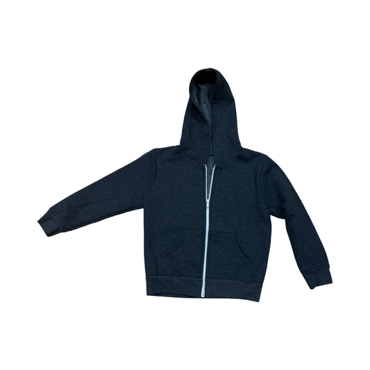 Grey Zip-Up Hoodie (4)