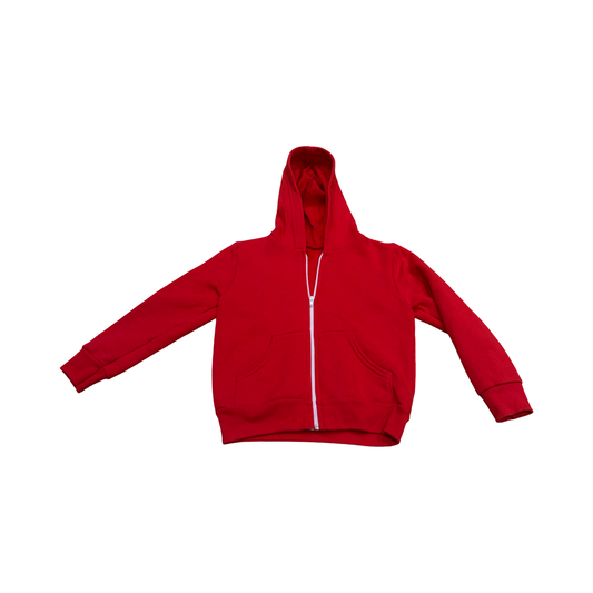 Red Zip-Up Hoodie (4)