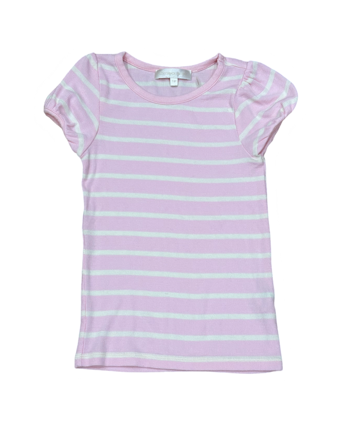 LoveShackFancy Short Sleeve Top (7/8)