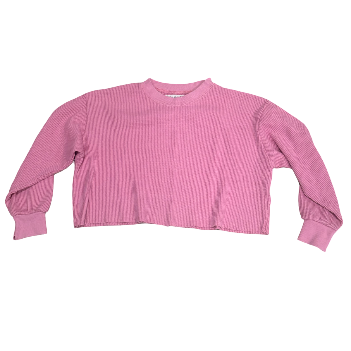 Girls Do Too Crop Long Sleeve (7/8)