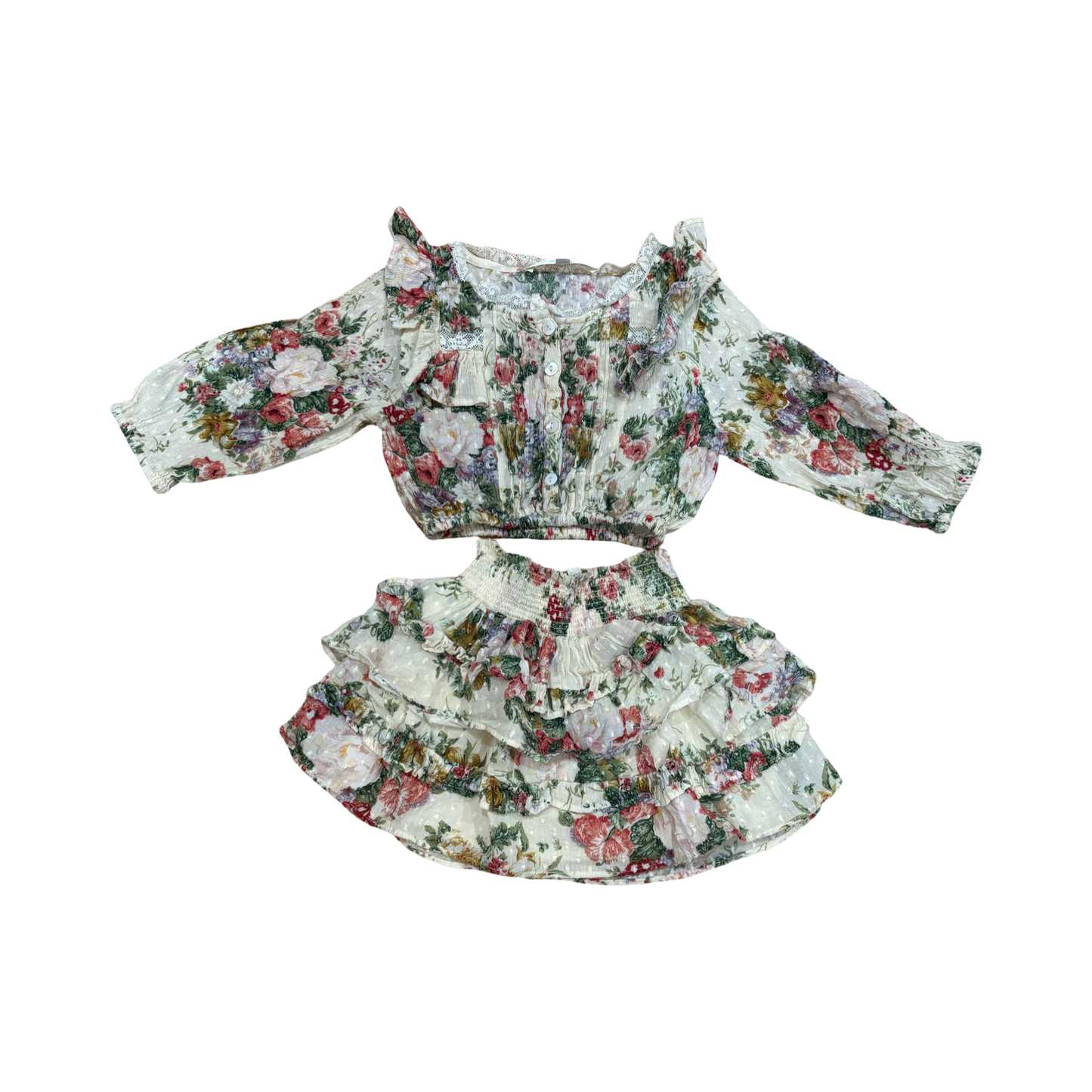 LoveShackFancy Skirt Set (2/3)