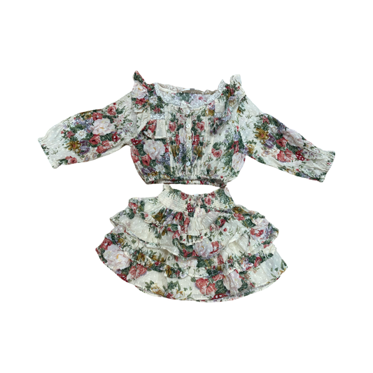 LoveShackFancy Skirt Set (2/3)