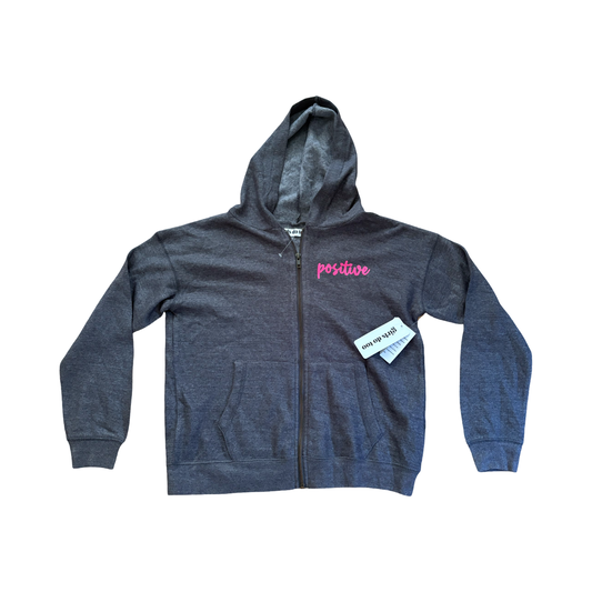 Girls Do Too Zip-Up Sweatshirt (L) *NWT