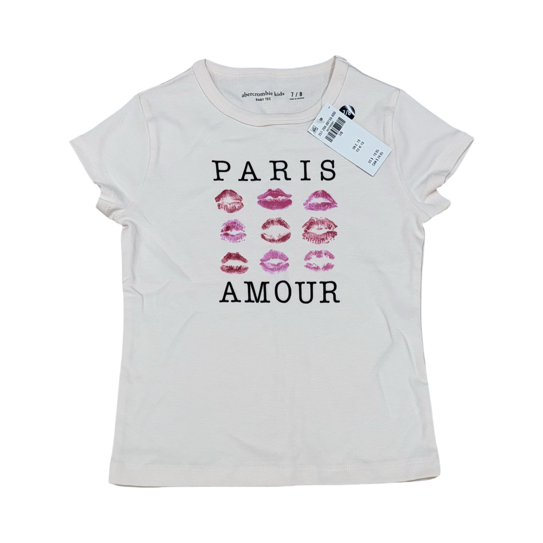 Abercrombie Kids Baby Tee (7/8) *NWT
