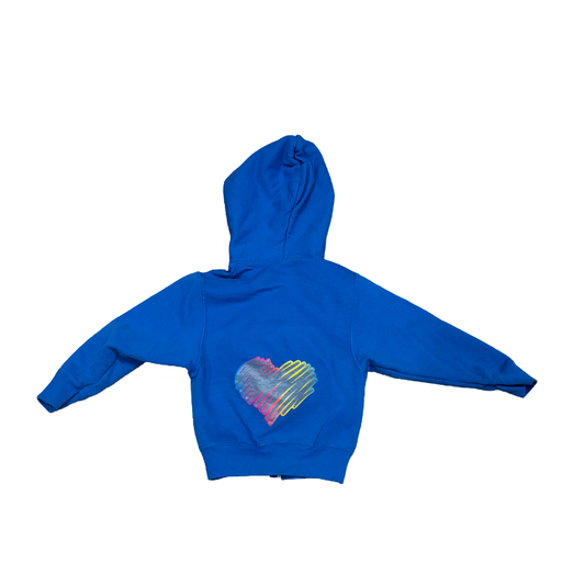 Girls Zip-Up Hoodie (XS)