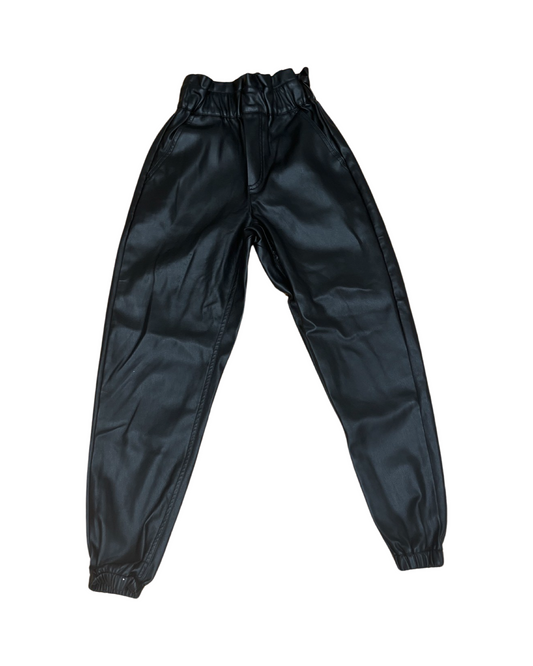 Vintage Havana Pleather Joggers (L)