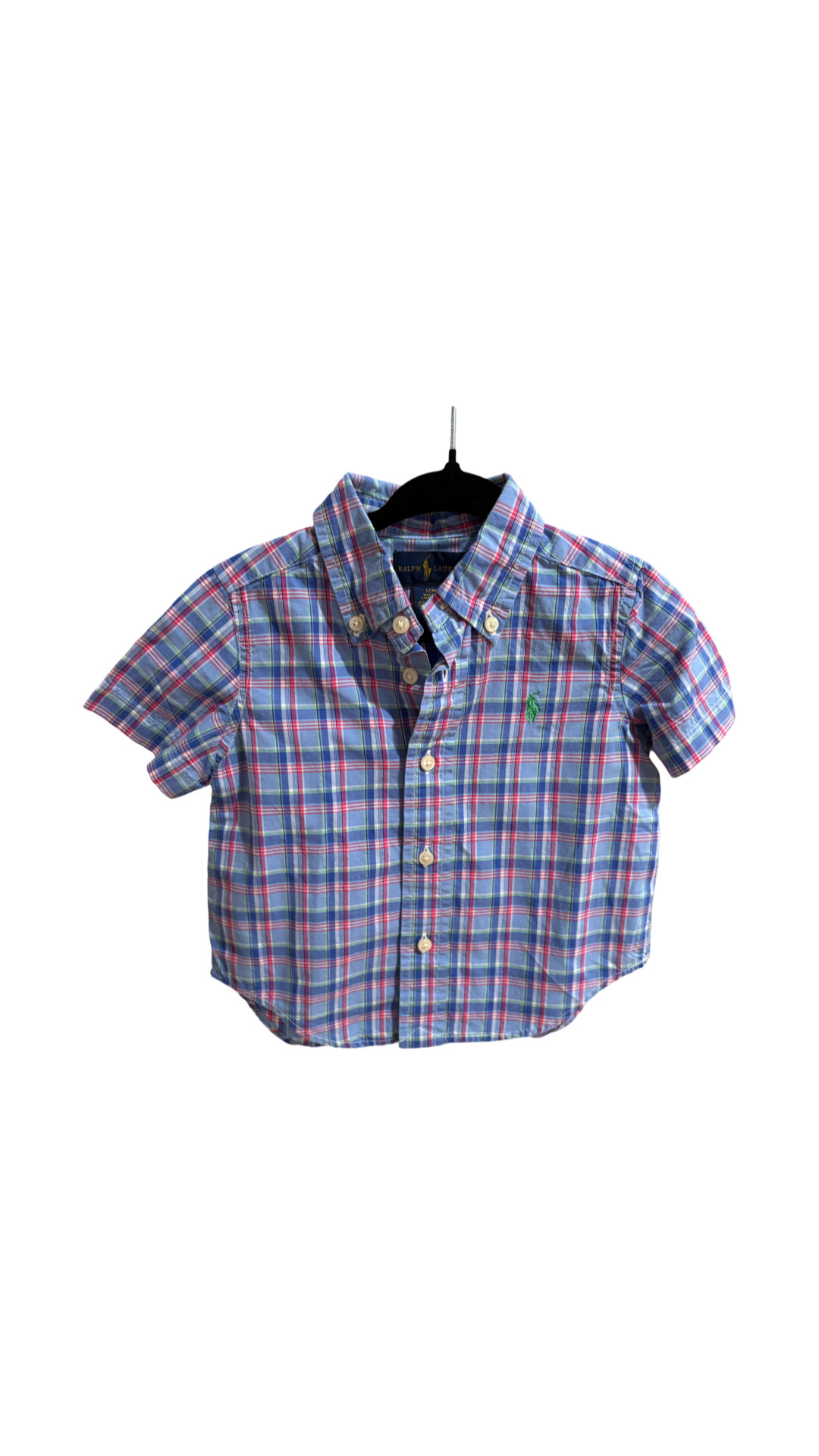 Ralph Lauren Short Sleeve Button-down (12M)