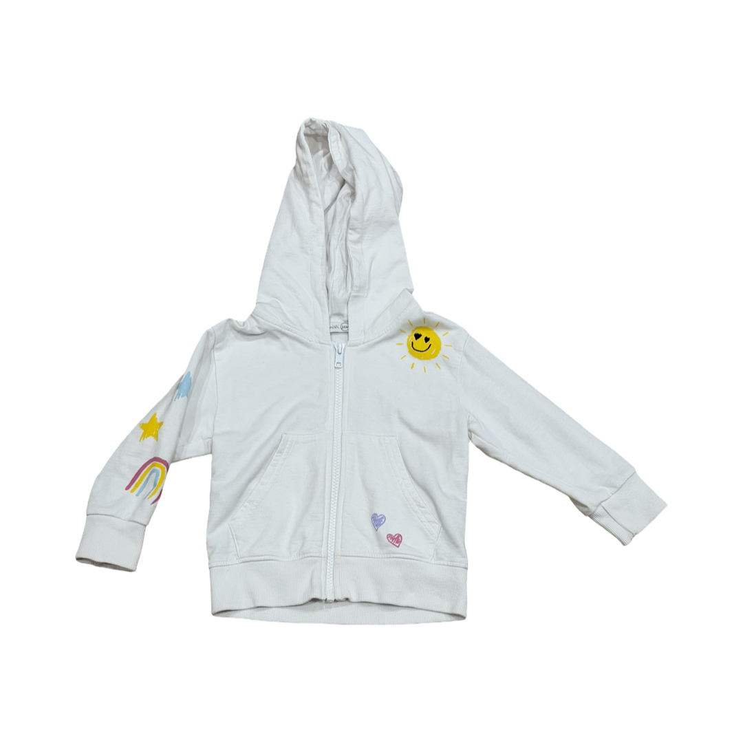 Little Mish Zip-Up Sweatshirt (24M)
