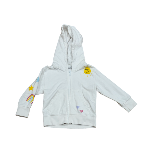 Little Mish Zip-Up Sweatshirt (24M)