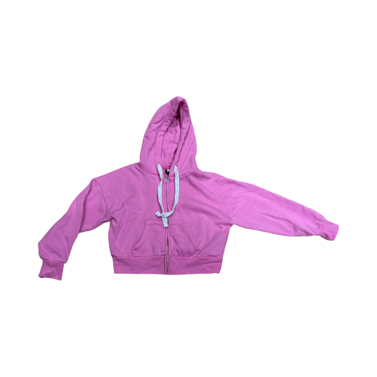 Pixie Lane Crop Zip-Up Hoodie (7/8)
