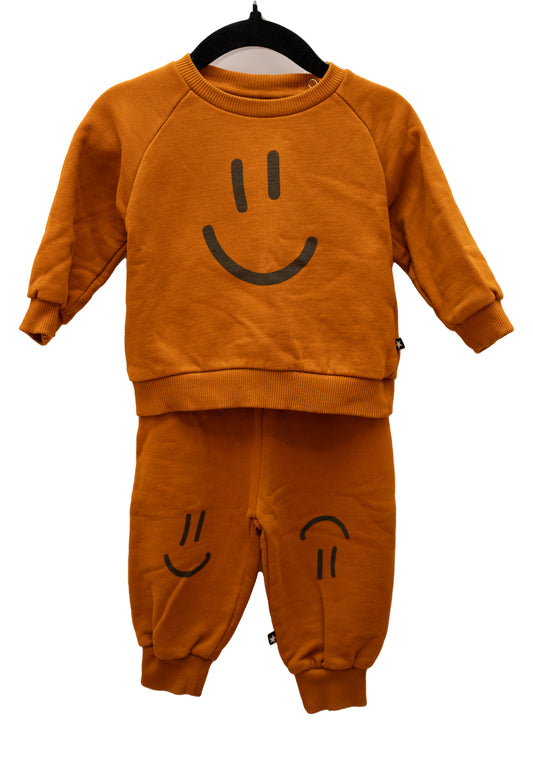 Molo 6mo Smiley 2 Piece Sweat-set